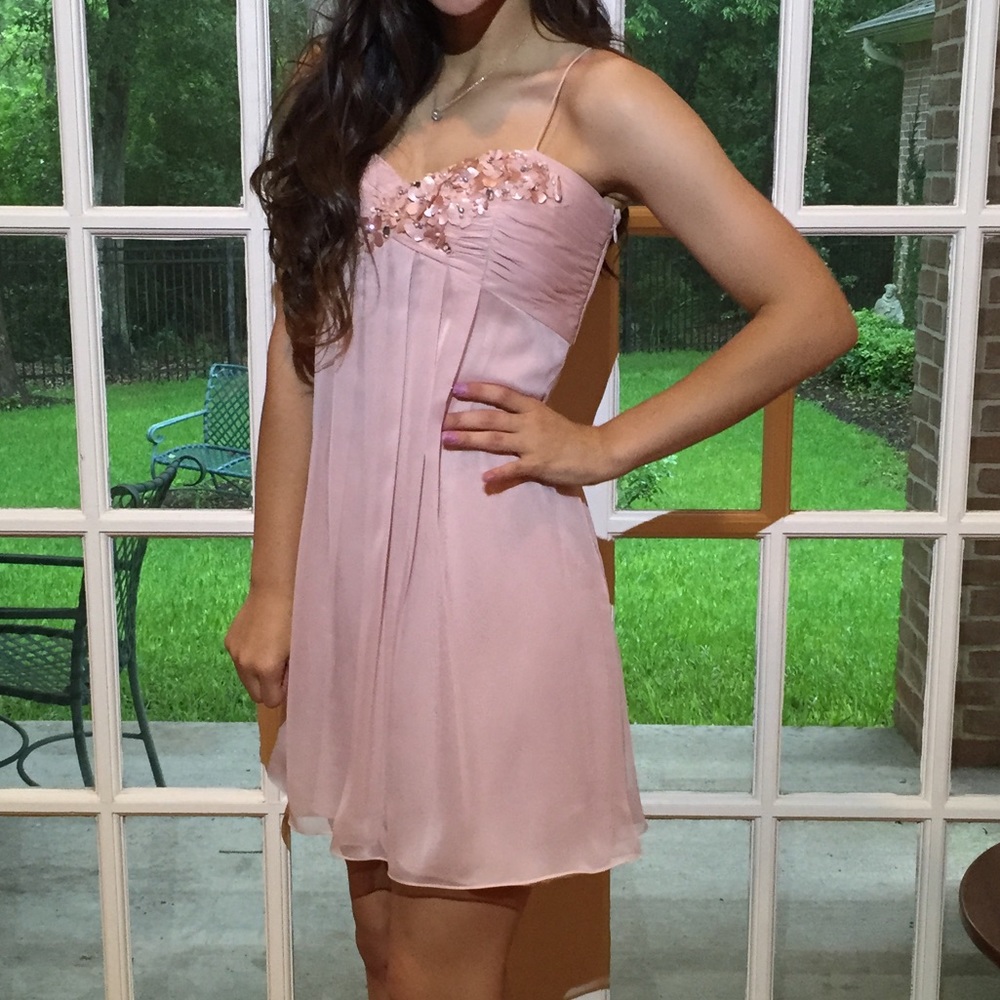 Blush pink dress